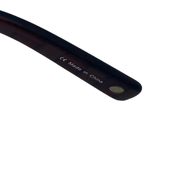 BULOVA Woman's Brown Eyeglasses Frames With Gray Case 51 16 140 Needs Lens - Picture 7 of 16